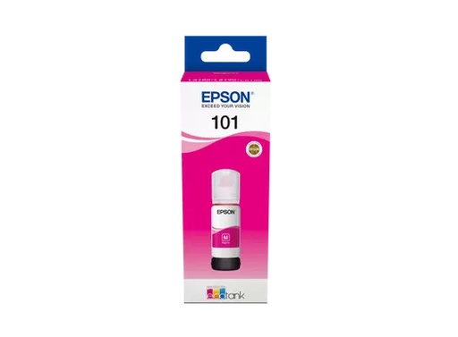 [C13T03V34A] Bouteille D'encre EPSON 101 EcoTank Magenta 70ml Pour ITS L6170 L4160 L4150 L6190 L6160