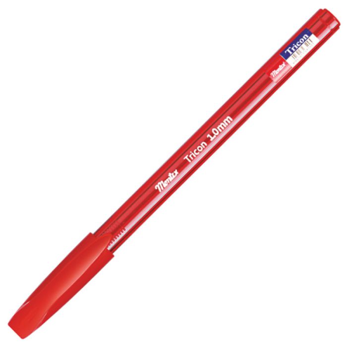 Stylo à Bille MONTEX Tricon 1.0mm Rouge