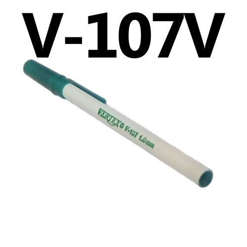 Stylo à Bille VERTEX 107 1.0mm Vert