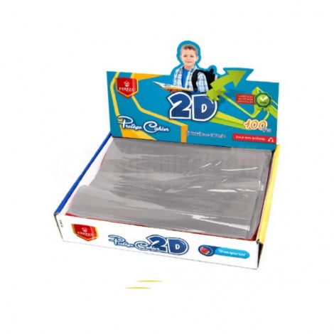 Protège Cahier VERTEX A5 PF 2D Transparent