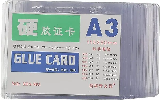 Porte Badge A3 Horizontal 115x92mm