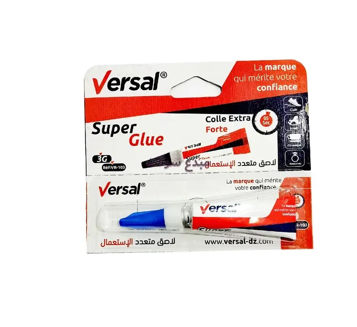 Colle Super Glue VERSAL Liquide 3g