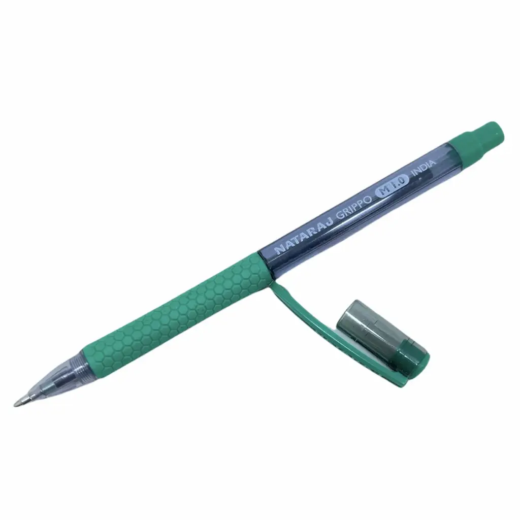 Stylo à Bille NATARAJ Grippo Vert