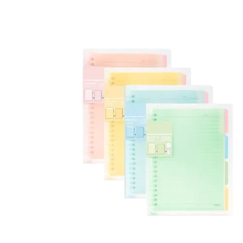 Notebook DELI Loose Leaf B5 60 Feuille Multi Couleurs