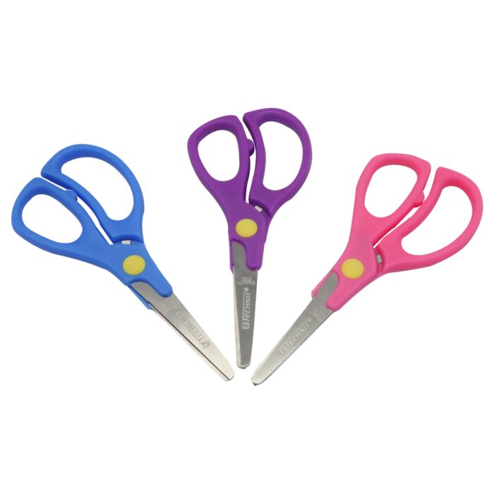 Ciseau Ecolier TECHNO Agile 12.7 cm Multi-Couleurs