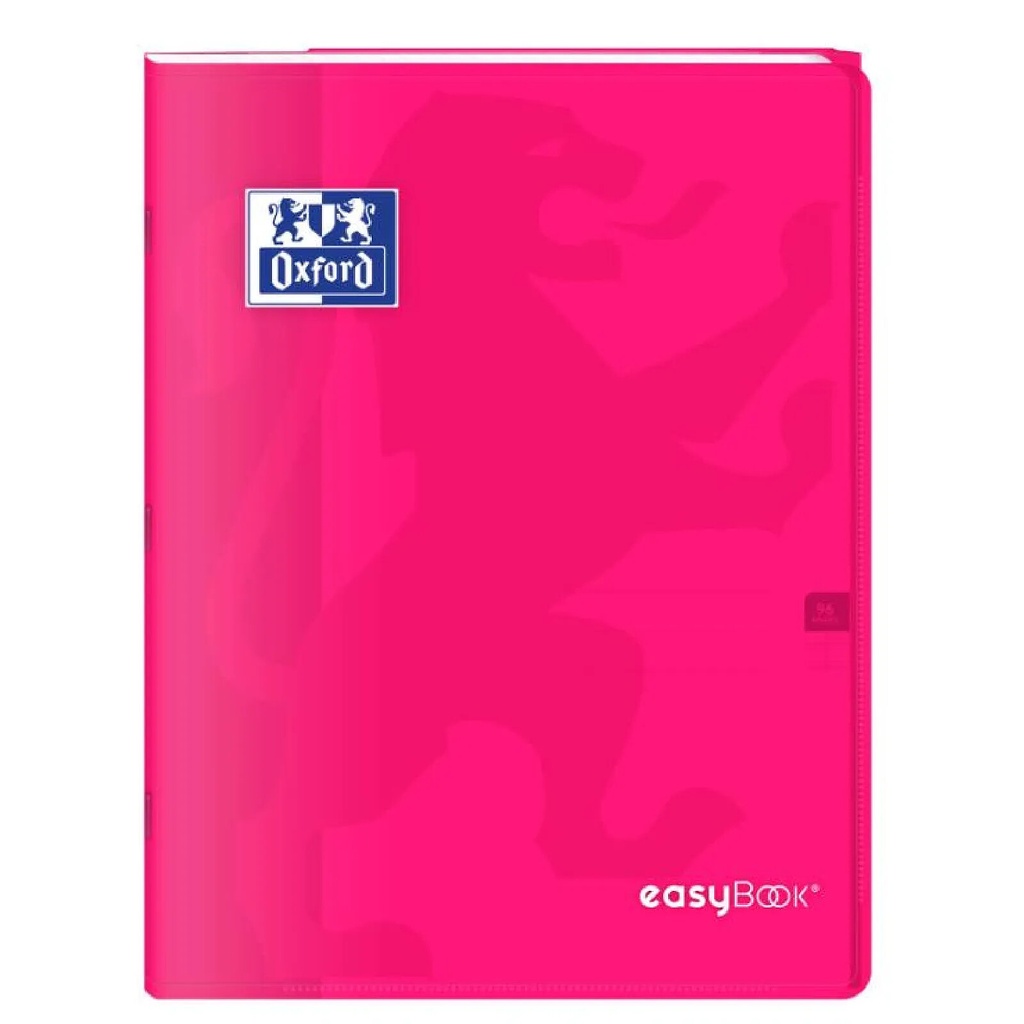 Cahier OXFORD Easybook Oceanis Agrafes 96 pages 90G Séyès 17x22cm Assorti