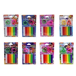 Pâte à Modeler TECHNO 7215 06 Couleurs Avec 2 Moules Licence