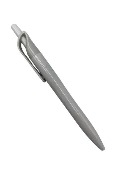 Stylo De Sérigraphie à Bille BTICO 611 Clip Blanc