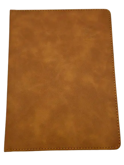 Agenda Journalier SAMBRA A5 2026 Texturée / Type Suédine Marron 2722-MR  