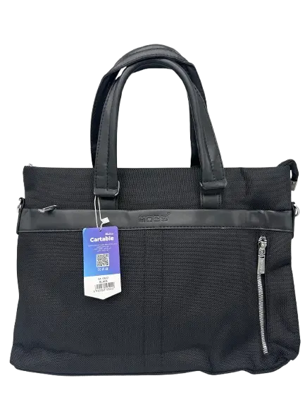 Sac Cartable Pour Femme MOBS En Polyester Noir CA-0522  