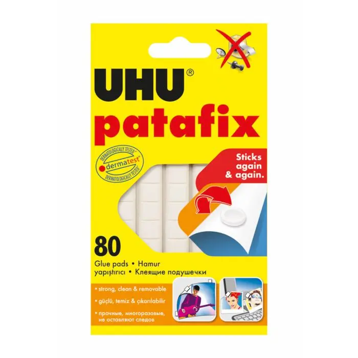Colle UHU Patafix 80 Pastilles