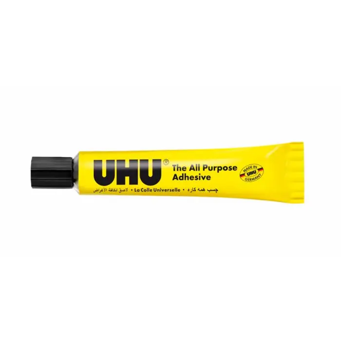 Colle Tube UHU ALL PURPOSE Adhésive  Multi-Usage 20ml