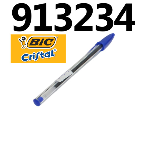 										 								 								 								 								 								 								 								 								 								 								 								 								 								 								 								 								 								 								 								 								 								 								 								 								  Stylo à Bille BIC Cristal Original Bleu