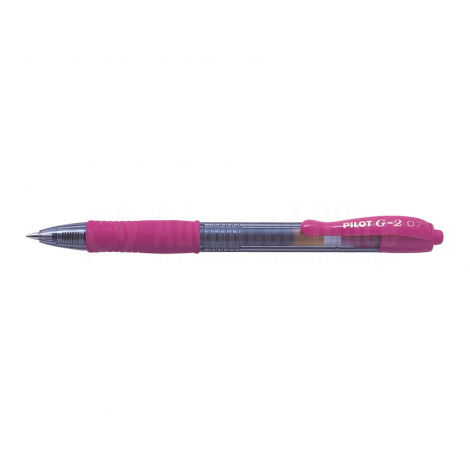 Stylo à Bille PILOT G2 Lumini 0.7mm Rose