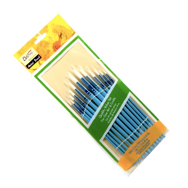 Jeu de 12 pinceaux de Lux