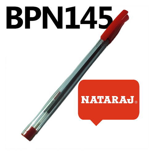 Stylo à Bille NATARAJ Rouge