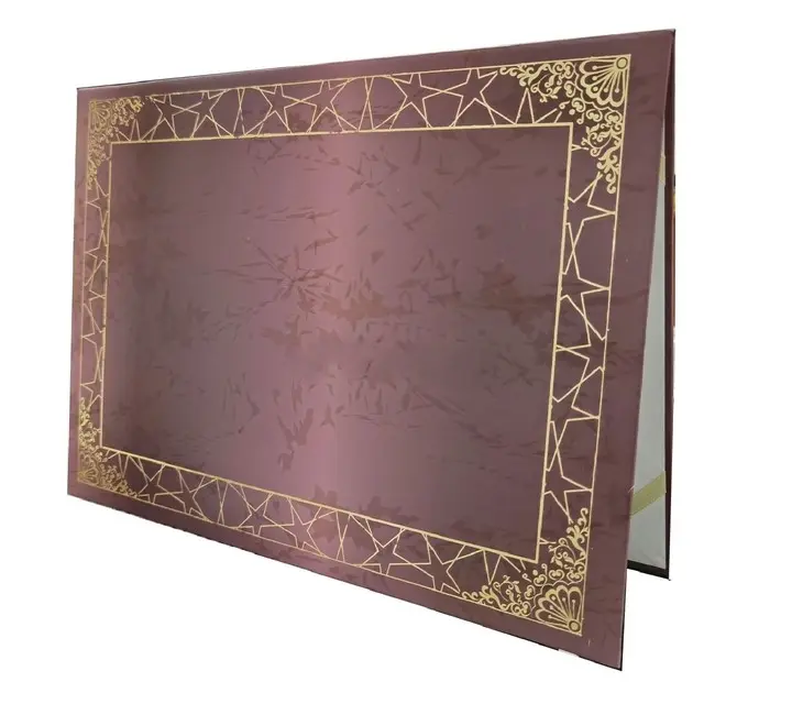 Cadre Porte Diplôme EXCELLES A4 multi-couleurs 