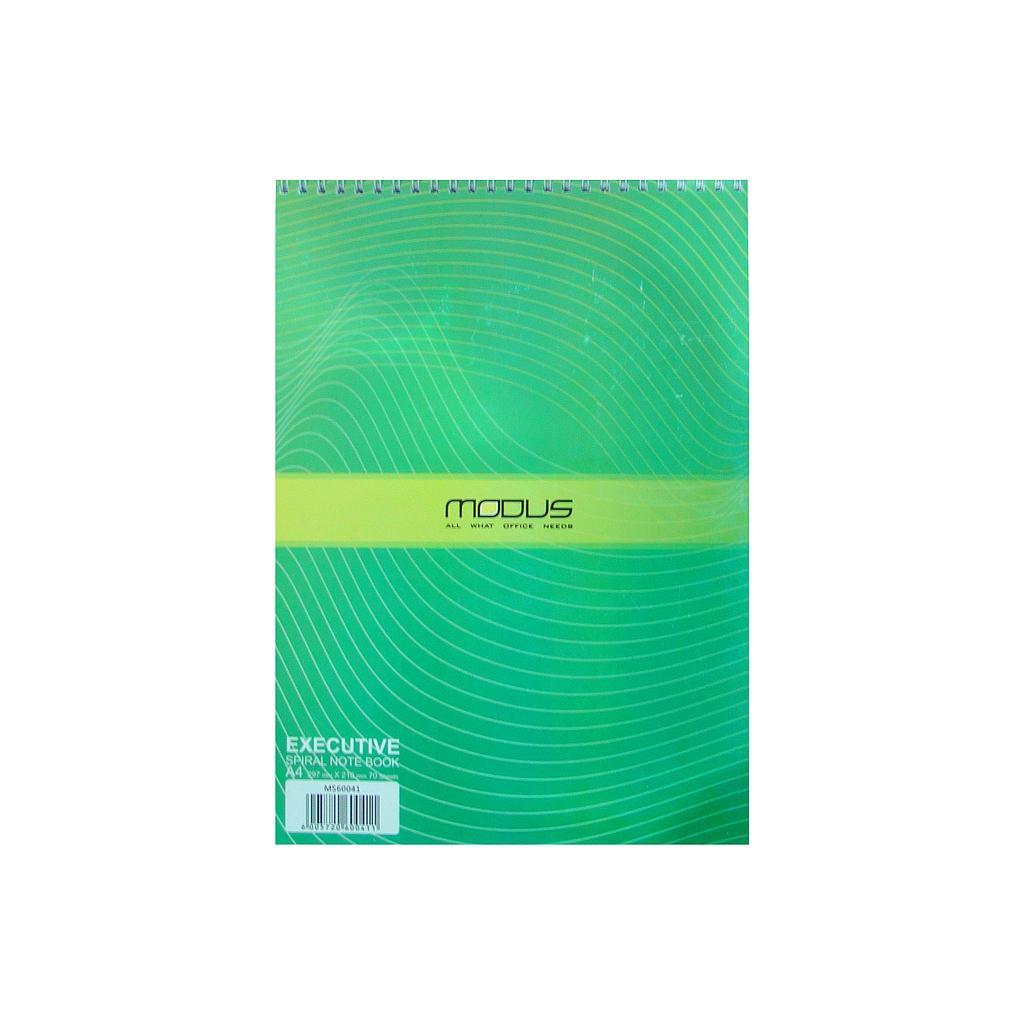 Bloc Notes MODUS A4 Spiral Ligné