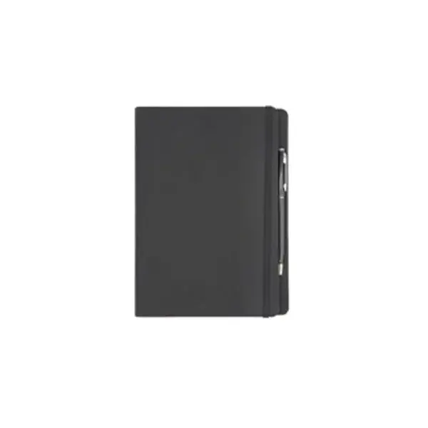 Notebook A5 à Fermeture Elastique Boucle Pour Stylo Noir