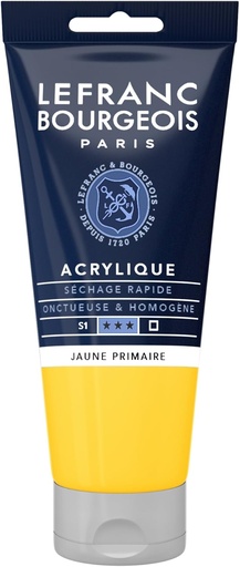 [300421] Tube Peinture Acrylique Fine LEFRANC BOURGEOIS 80ml Jaune Primaire